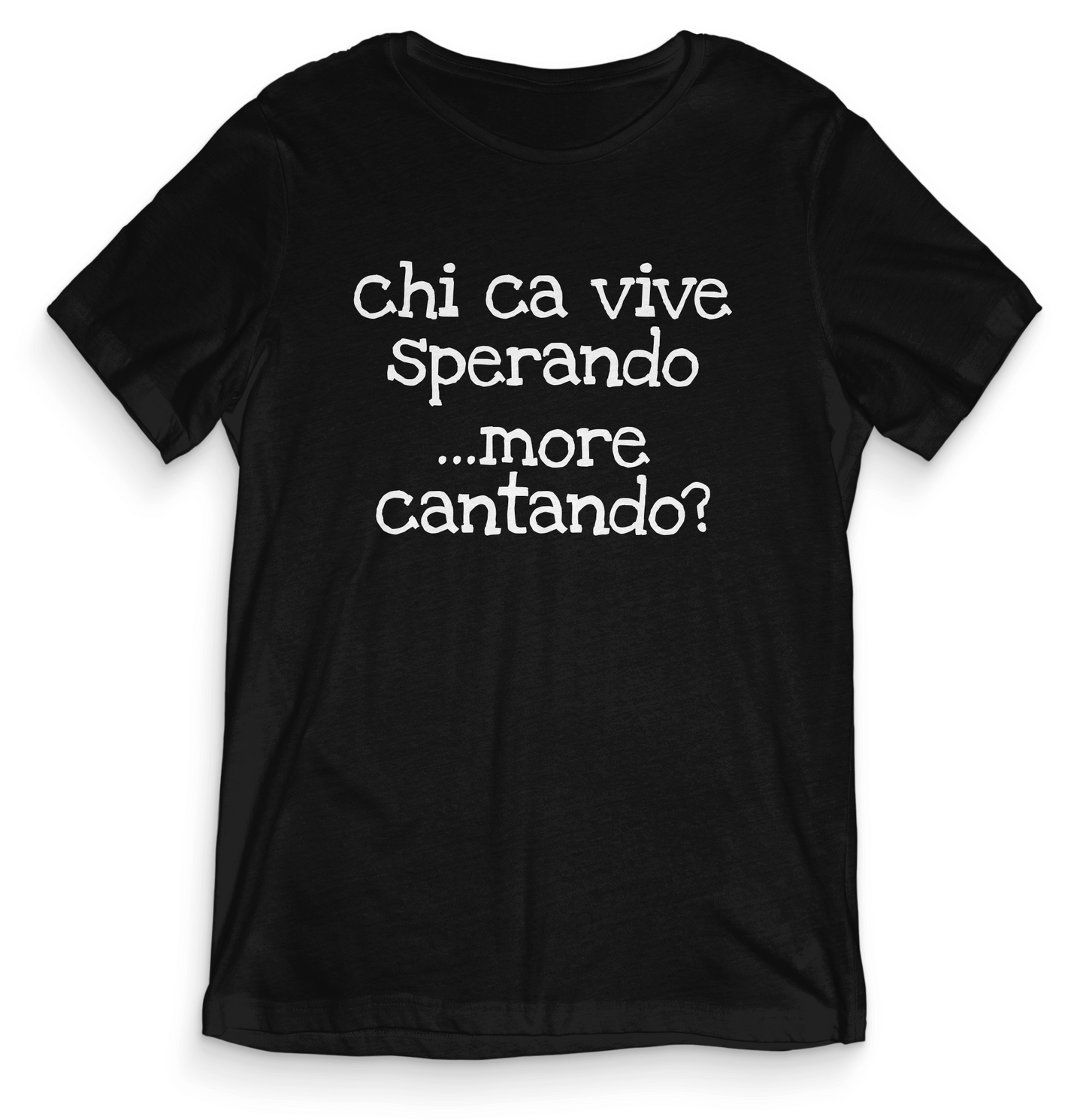 Chi ca vive sperando...