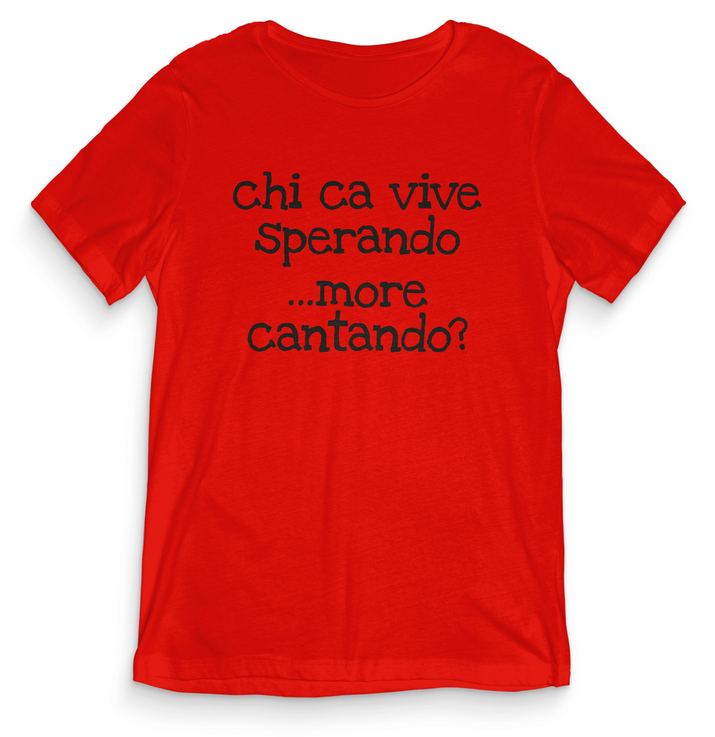 Chi ca vive sperando...