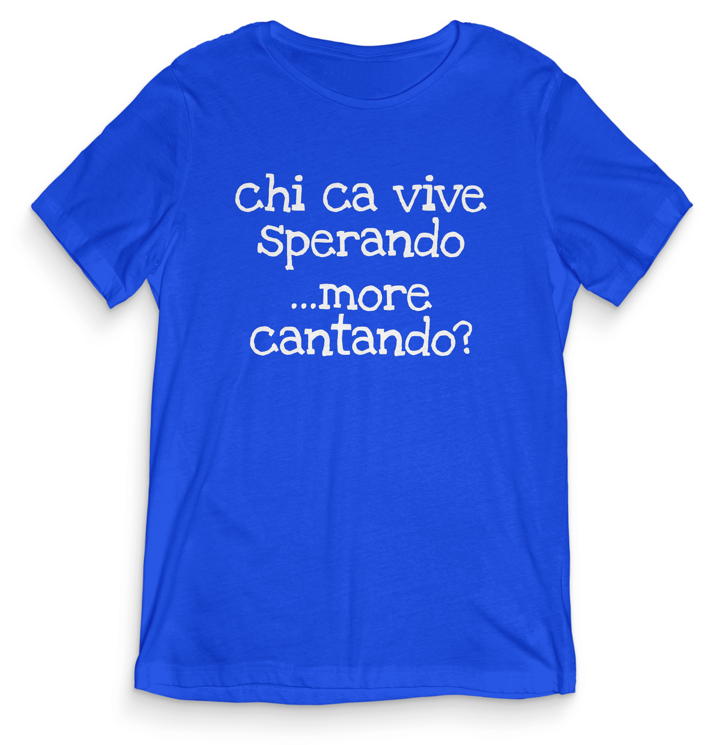 Chi ca vive sperando...