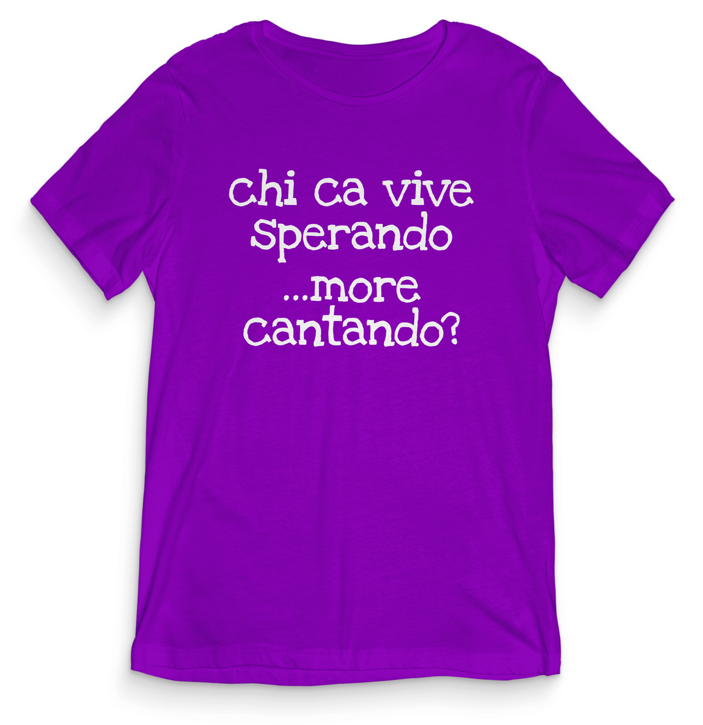 Chi ca vive sperando...