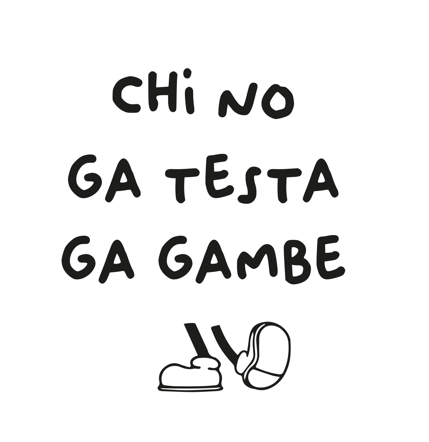 Chi no ga testa ga gambe