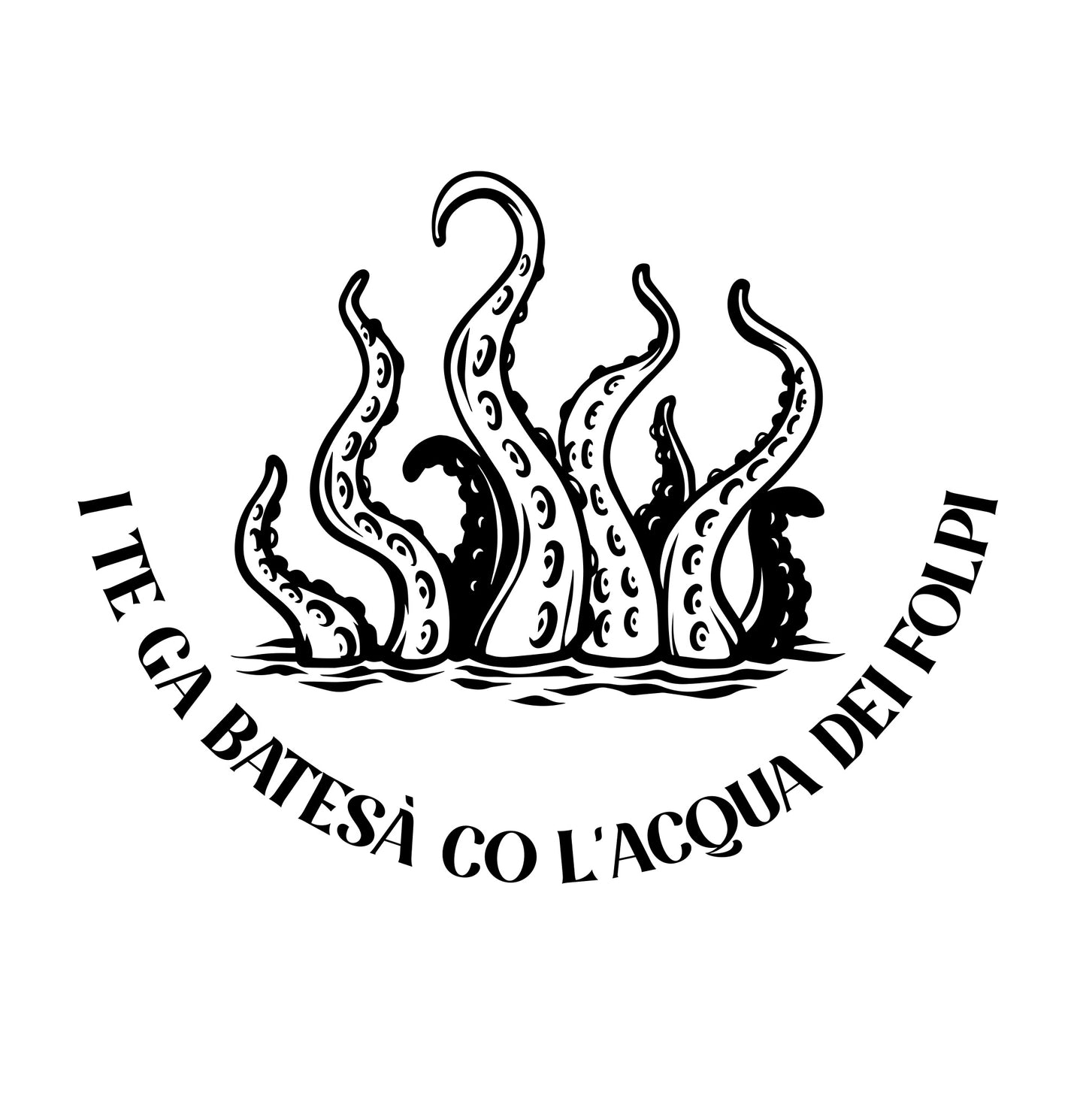 I te ga batesà co l'acqua dei folpi