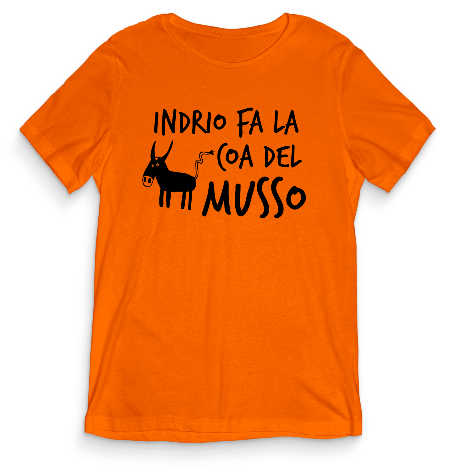 Indrìo fa la coa del musso