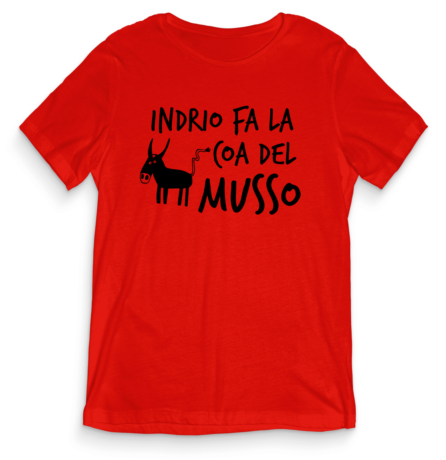 Indrìo fa la coa del musso