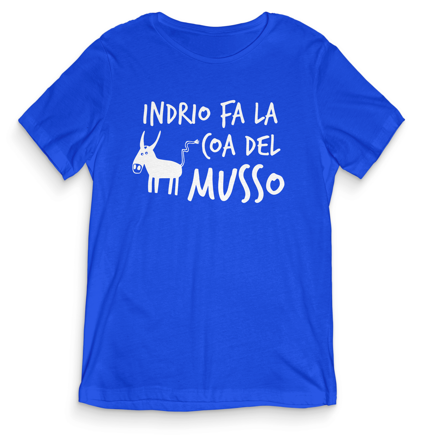 Indrìo fa la coa del musso