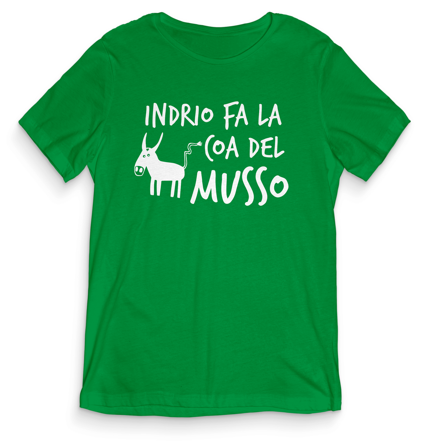 Indrìo fa la coa del musso