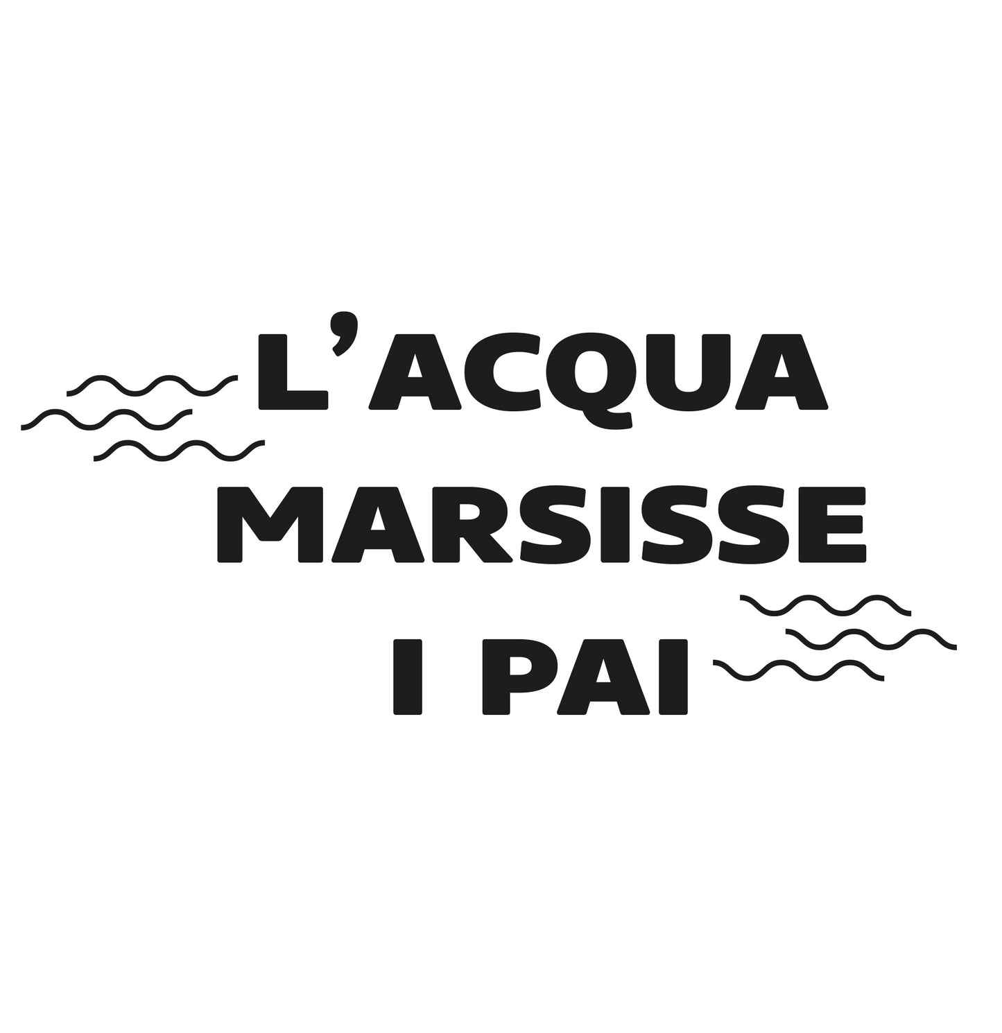 L'acqua marsisse i pai