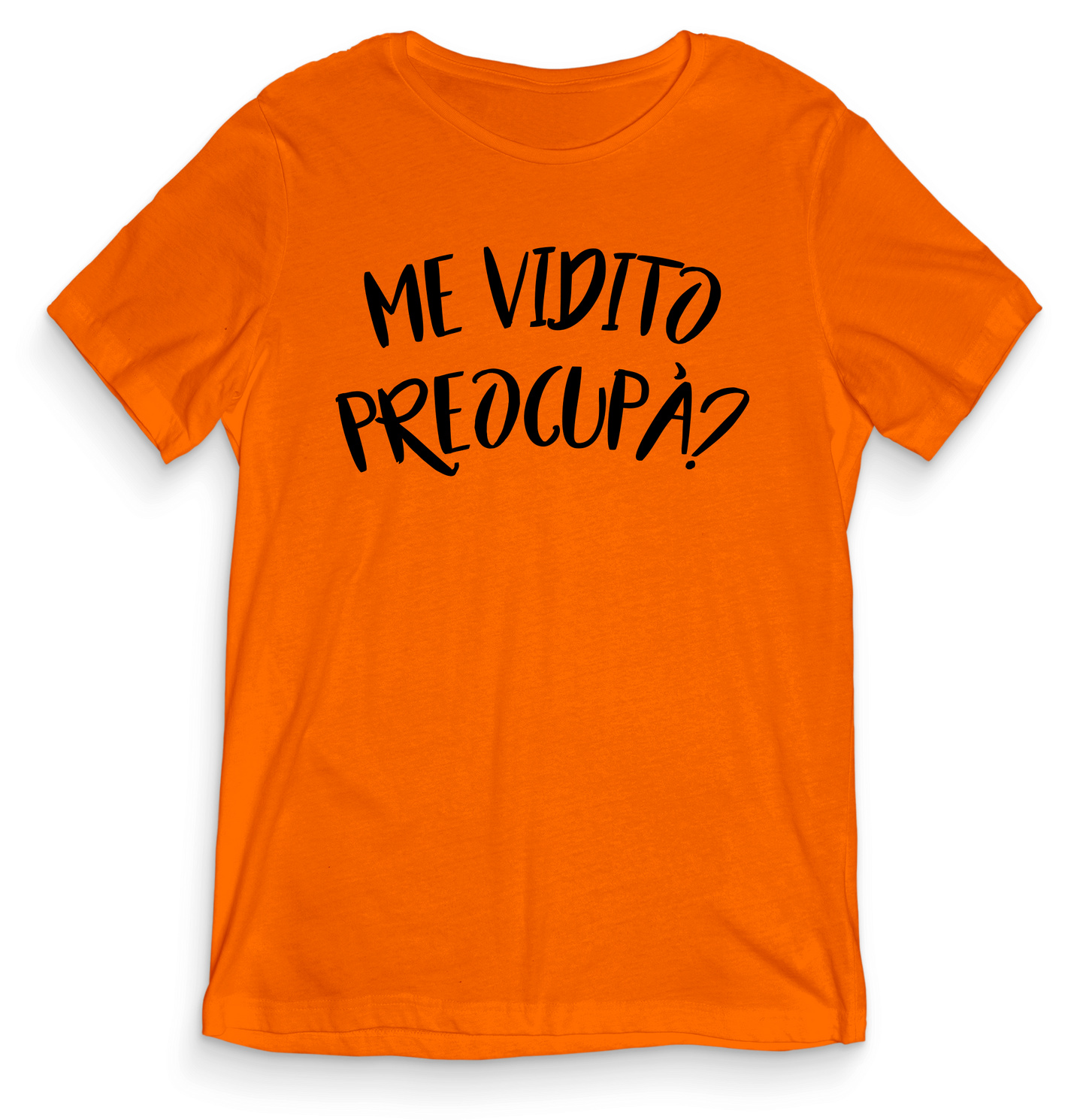 Me vidito preocupà?