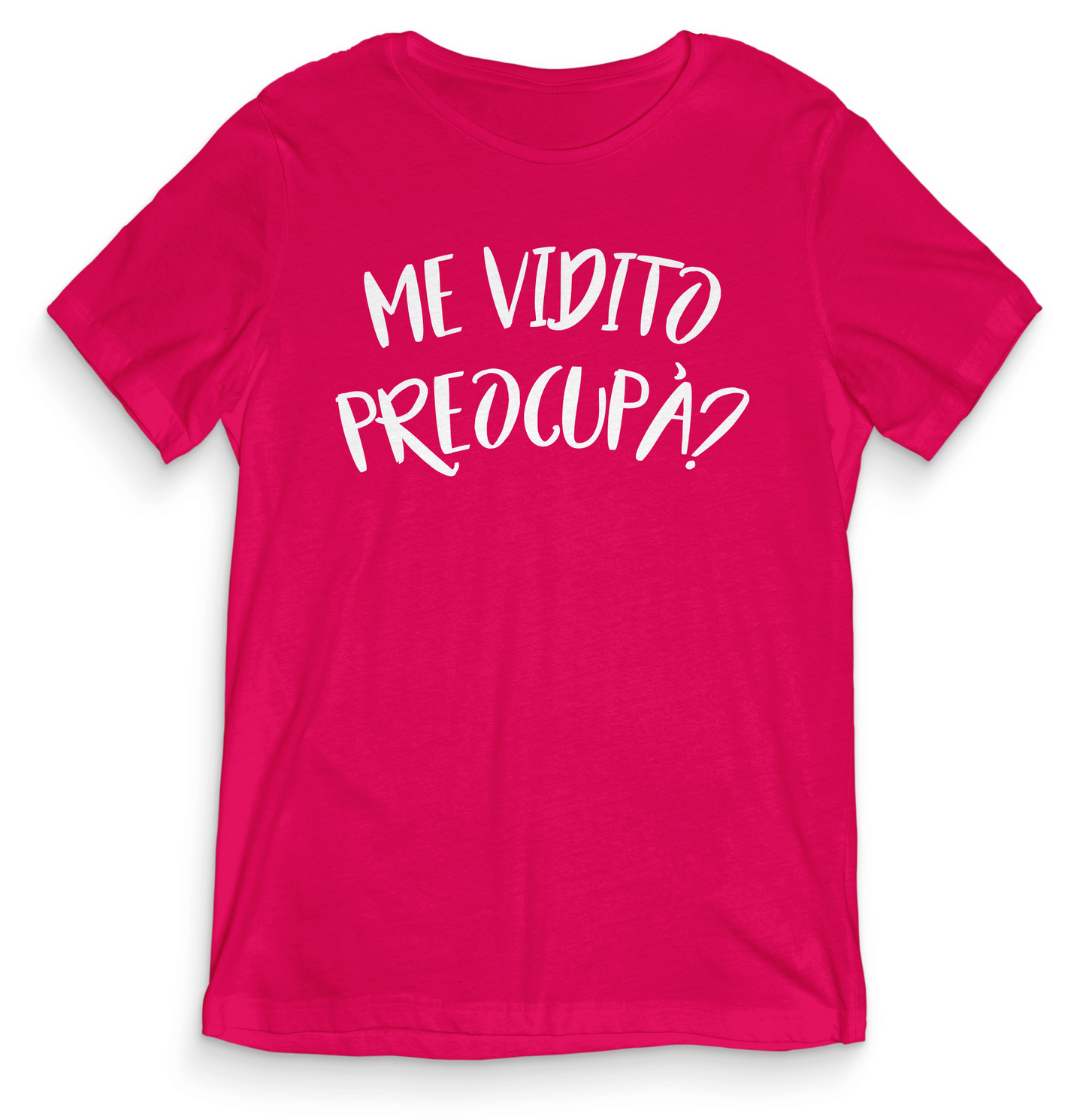 Me vidito preocupà?