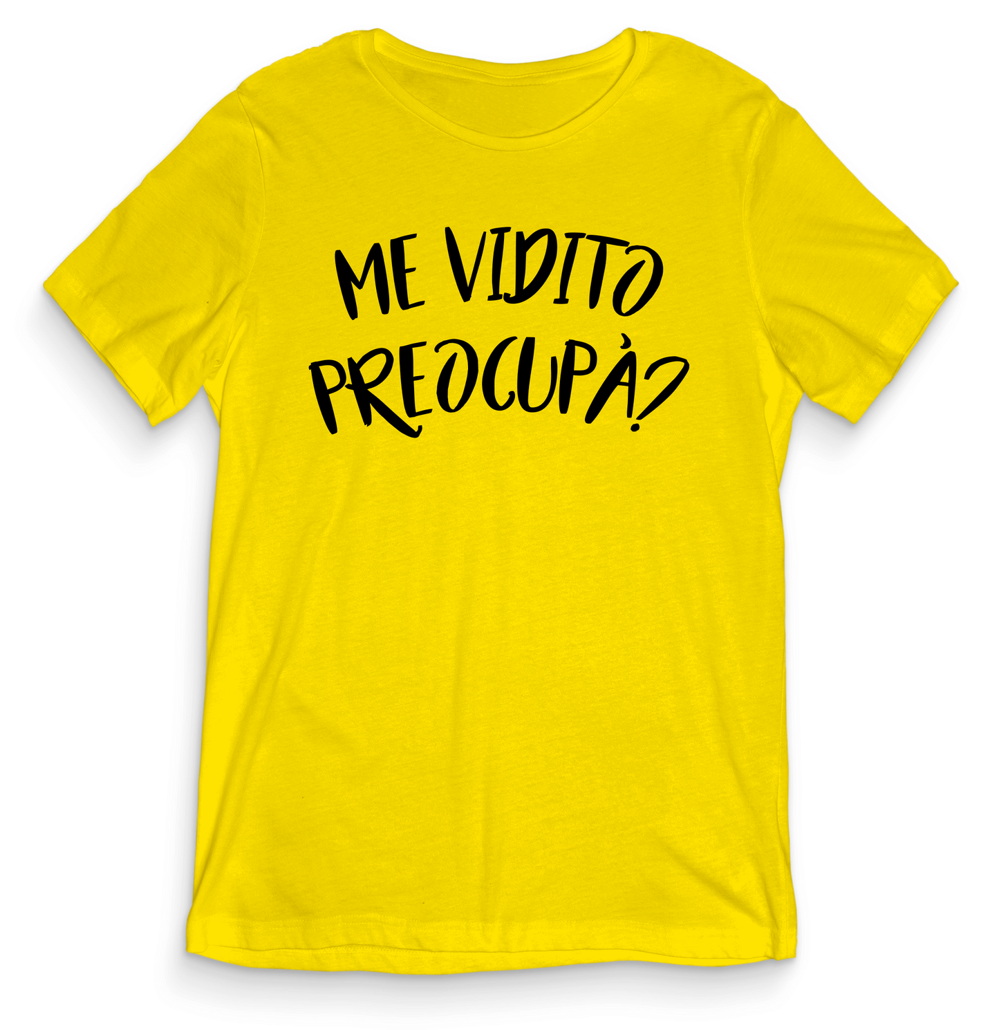 Me vidito preocupà?