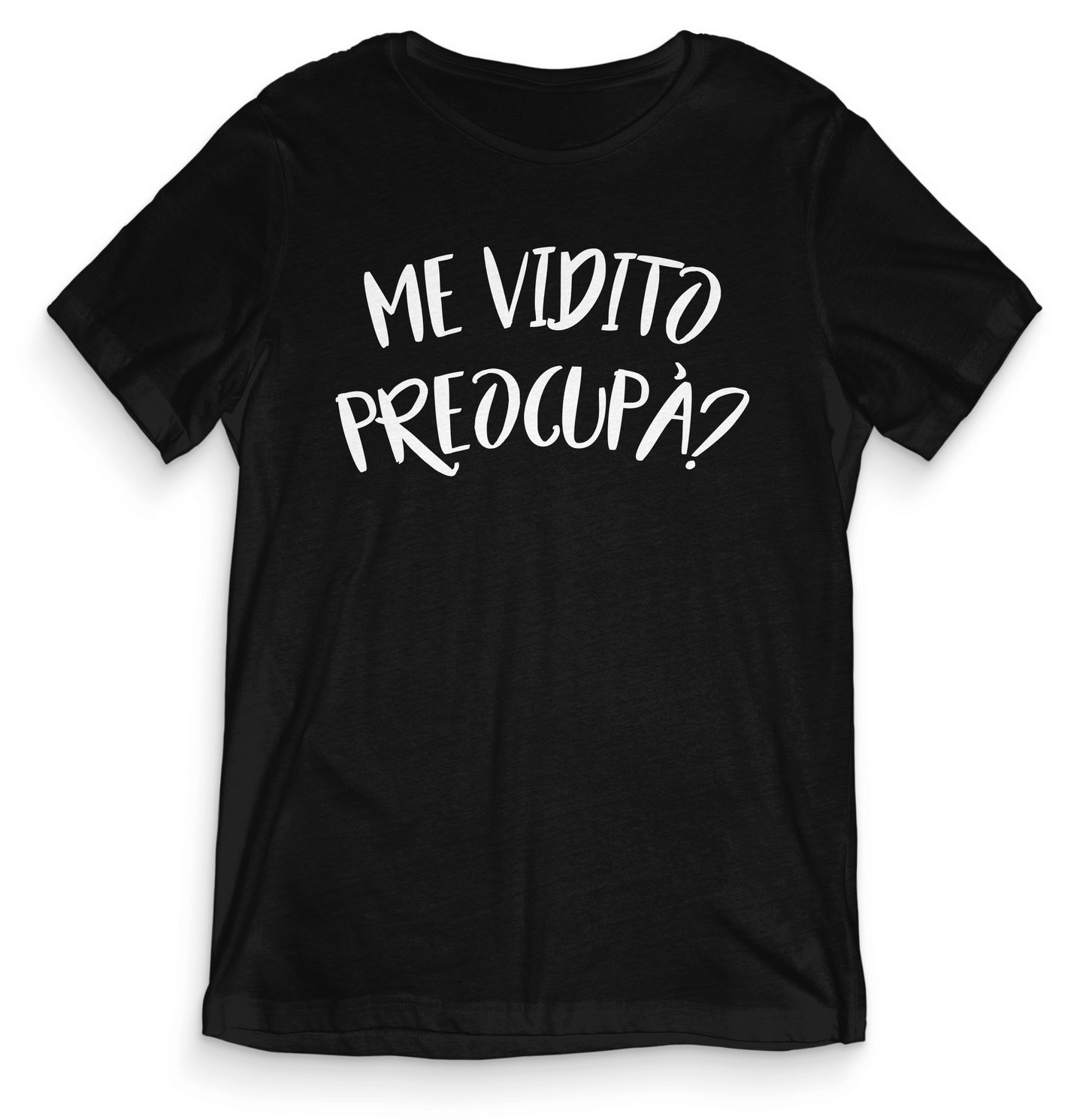 Me vidito preocupà?