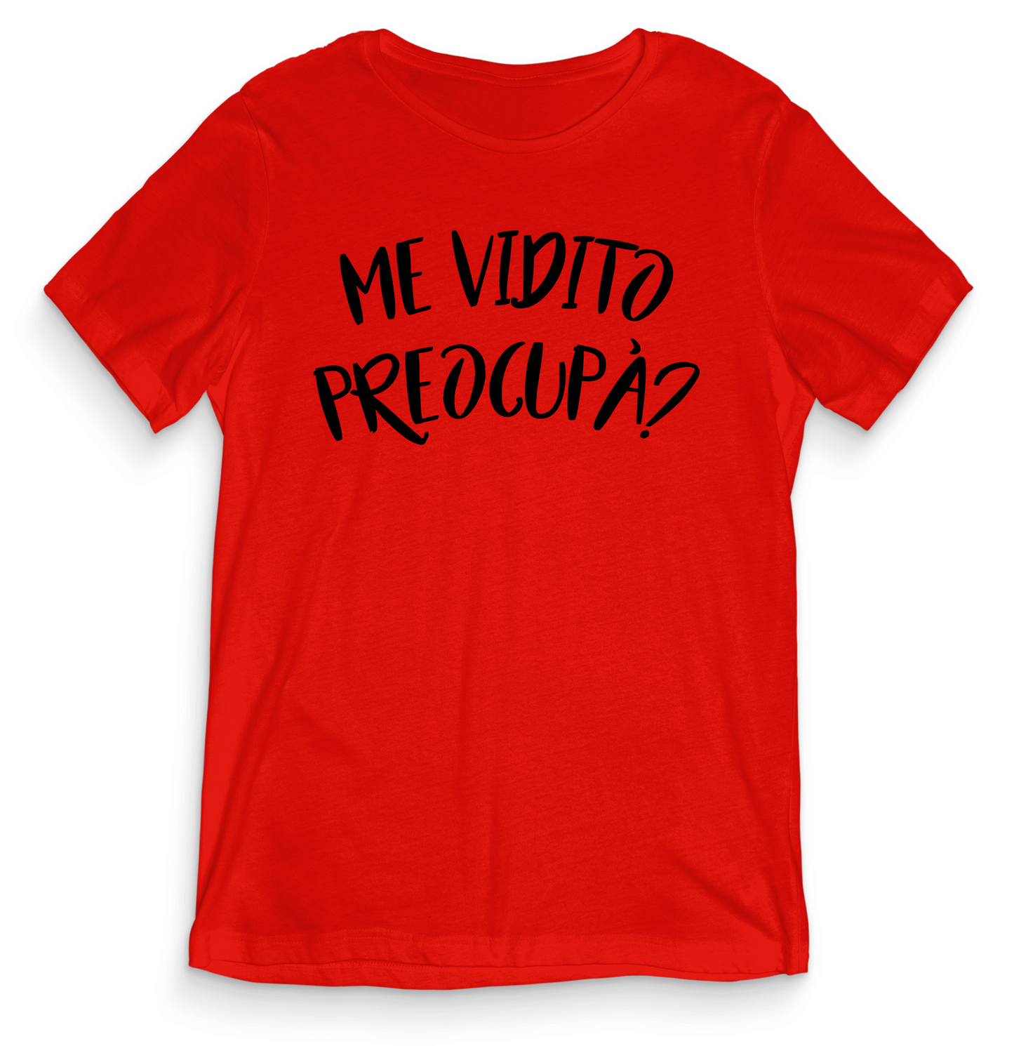 Me vidito preocupà?