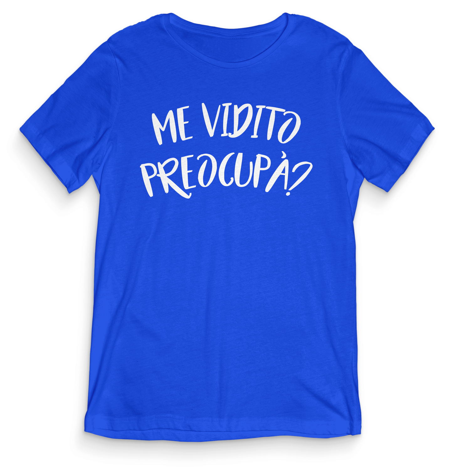 Me vidito preocupà?