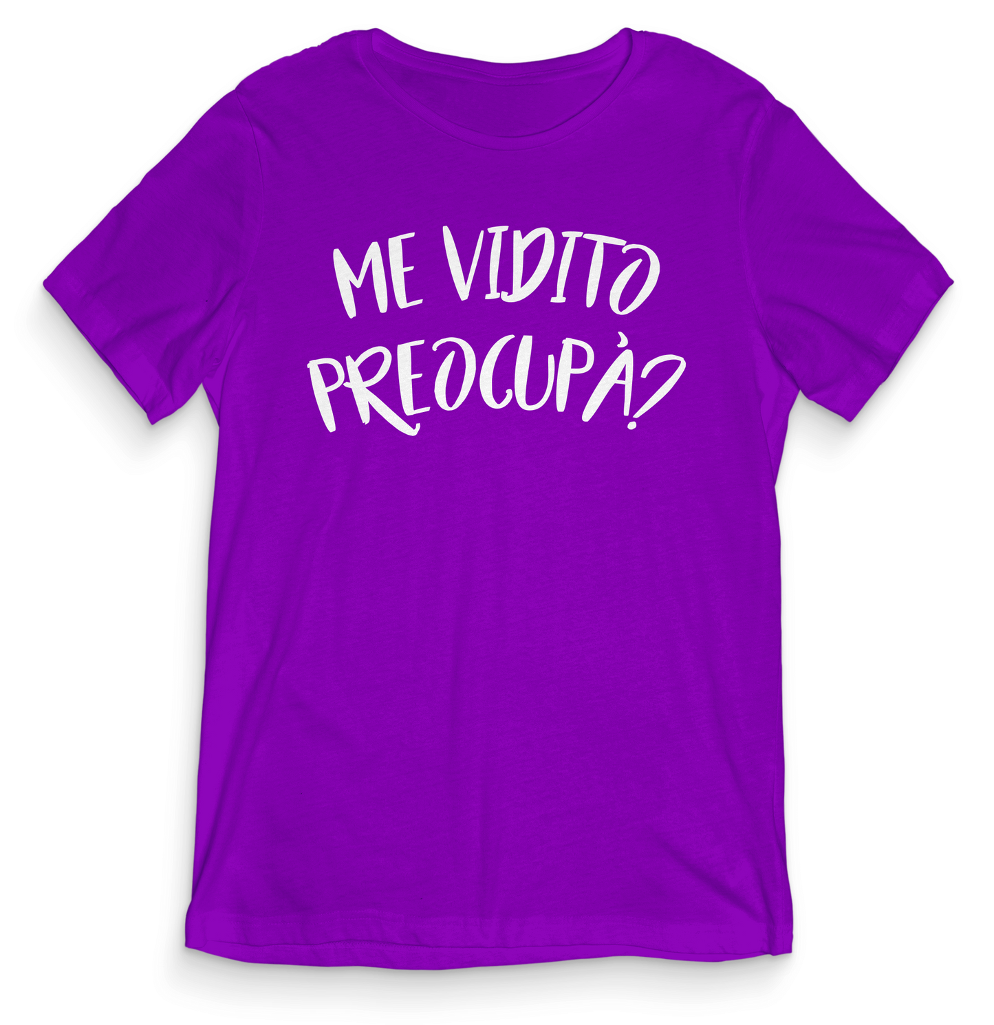 Me vidito preocupà?