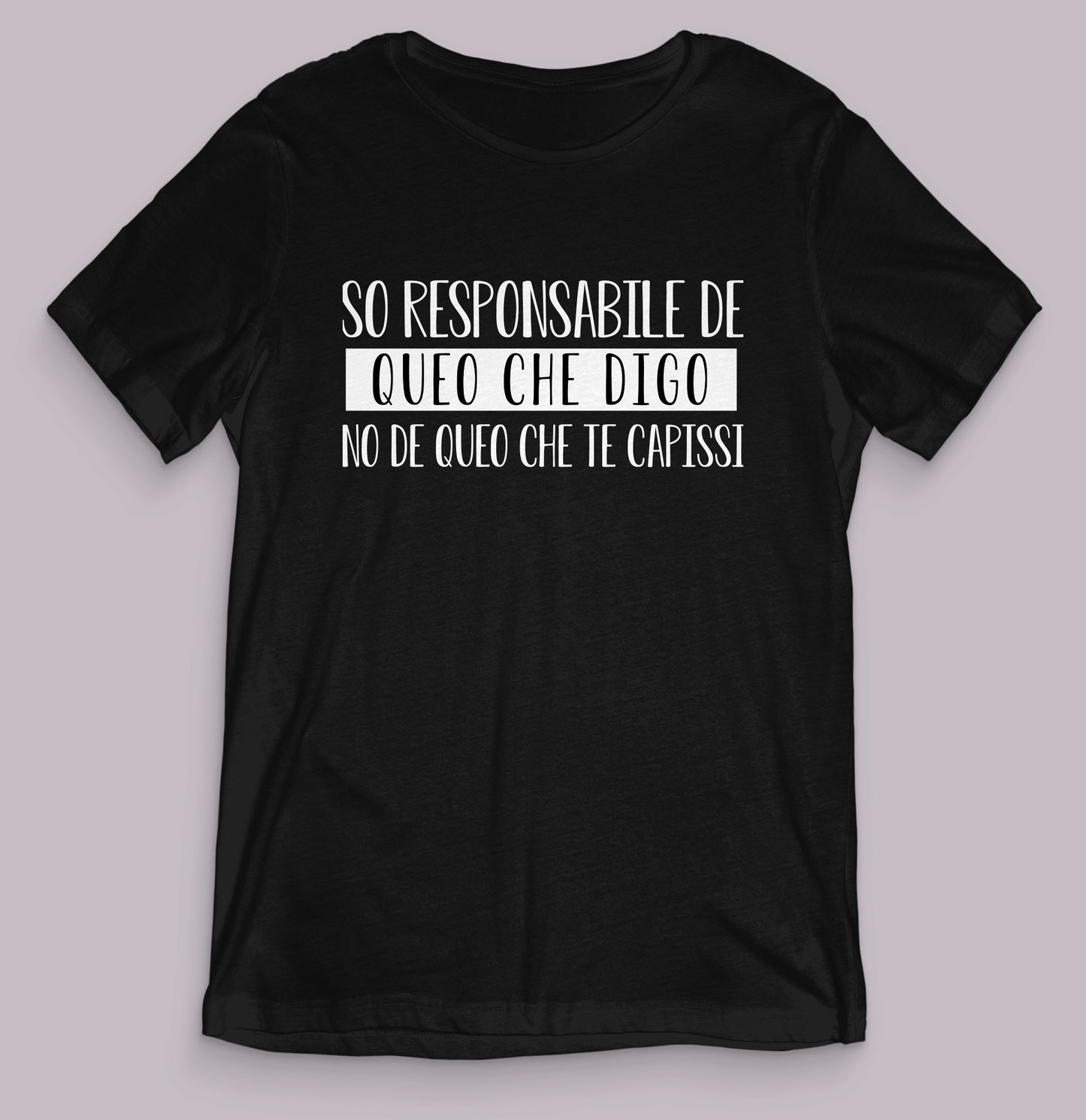 So responsabile de queo che digo