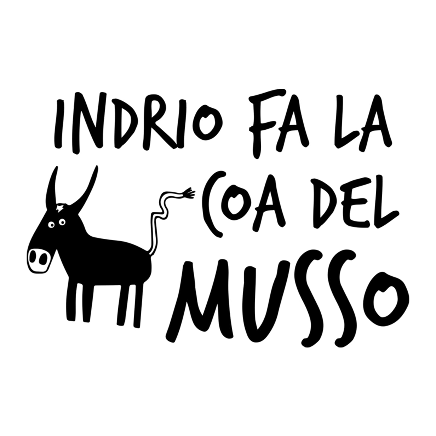 Indrio fa la coa del musso